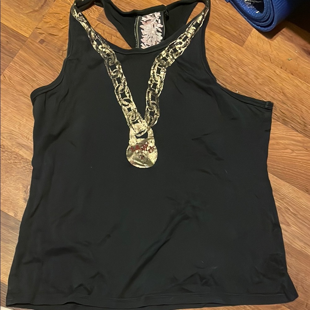 L.A.M.B. Tank Gold Chain Detail